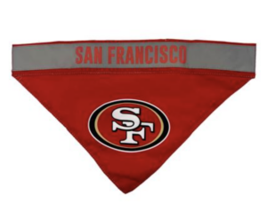 San Francisco 49ers Reflective Reversible Bandana